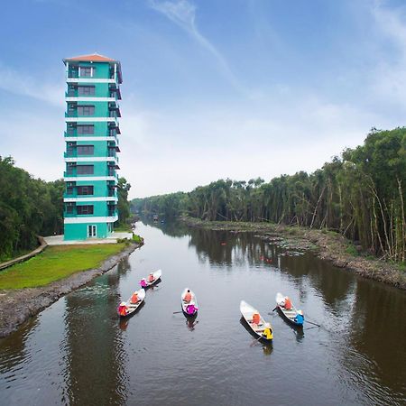 Kdl Lang Noi Tan Lap - Tan Lap Floating Village Moc Hoa Bagian luar foto